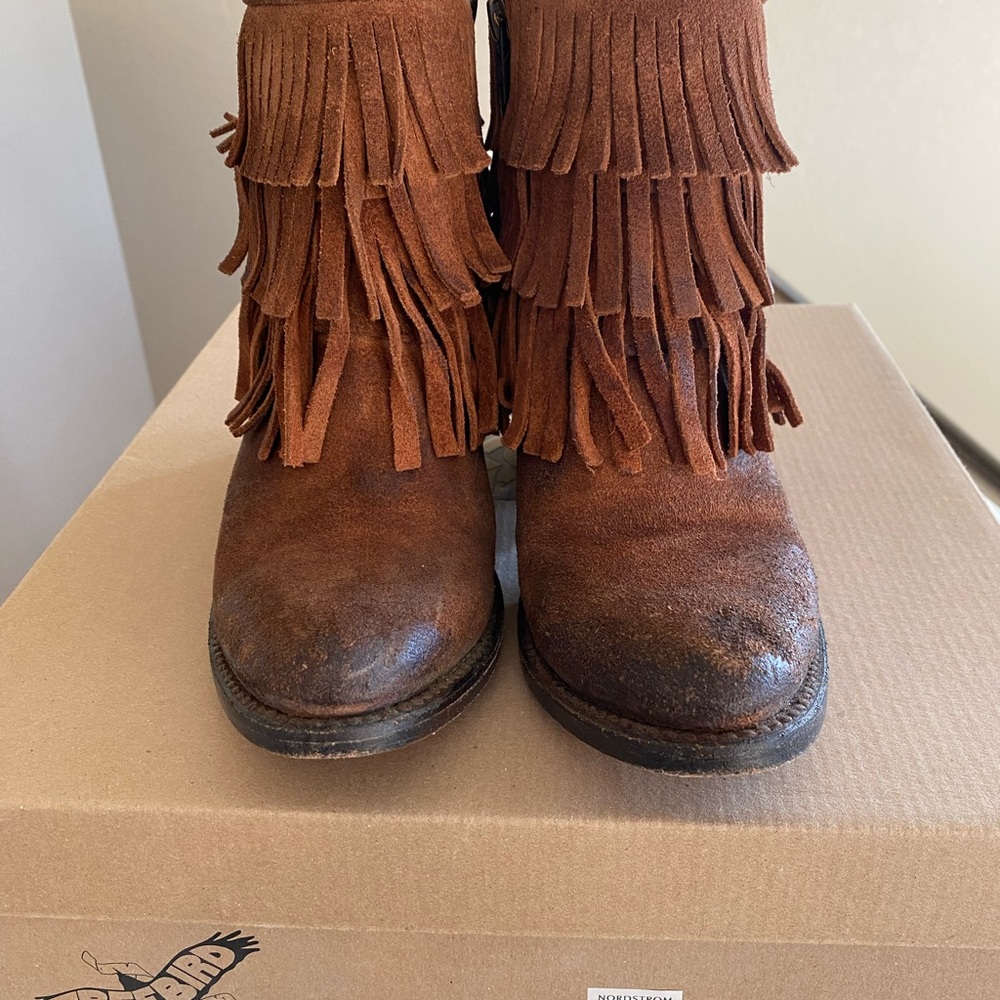Freebird BELLE boots - Fringe distressed - Size 6 - Picture 2 of 7